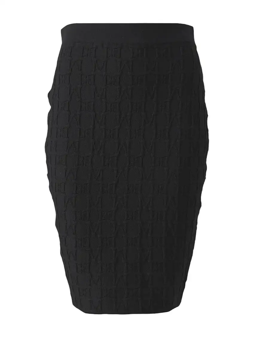 MARCIANO Women's Skirt Marti Allover Logo P 4YGD23 5718Z JBLK Black