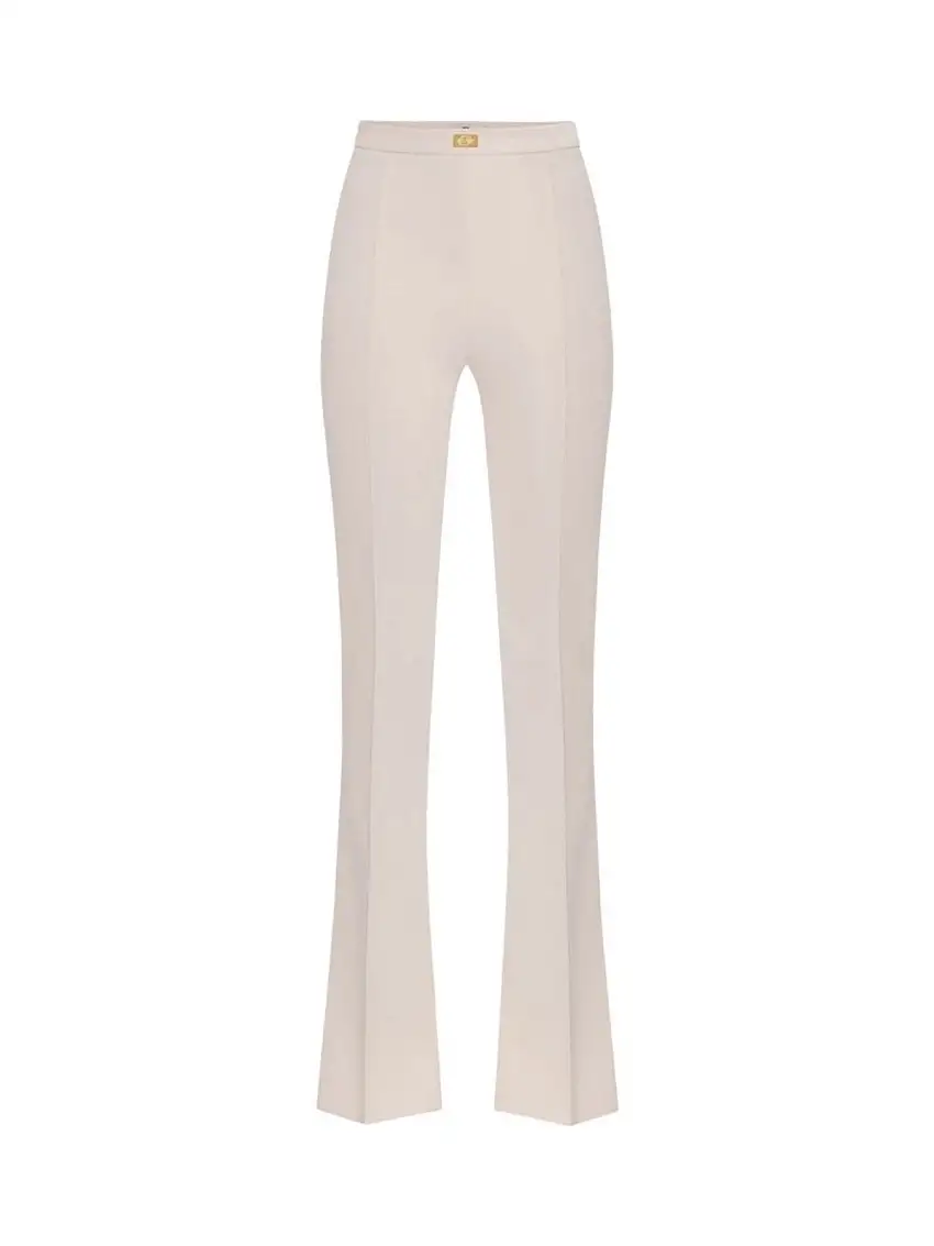 ELISABETTA FRANCHI Women's Trousers PA07951E2-193 Beige