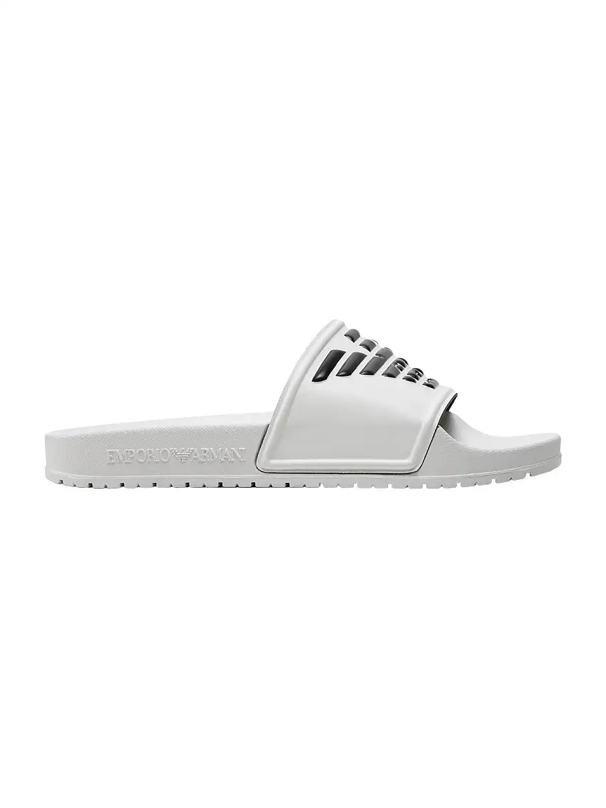 EMPORIO ARMANI Men's Slipper XVPS08 XN747 D611 White