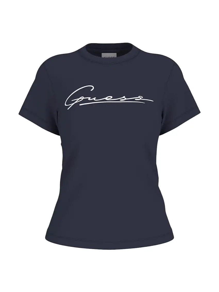 GUESS SPORT Women's T-shirt ACTIVE TEE V5GI02 K9RM1 A71W Blue