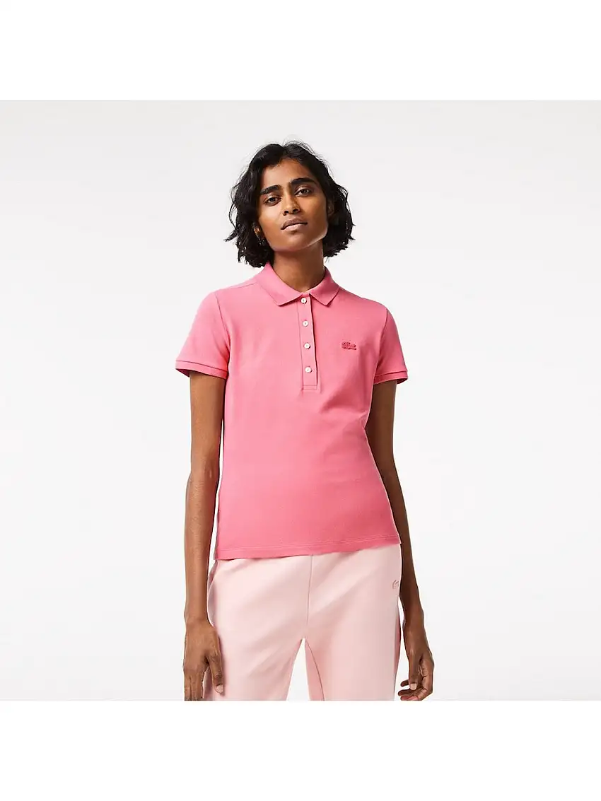 LACOSTE Women's T-Shirt and Polo PF5462 2R3 Pink