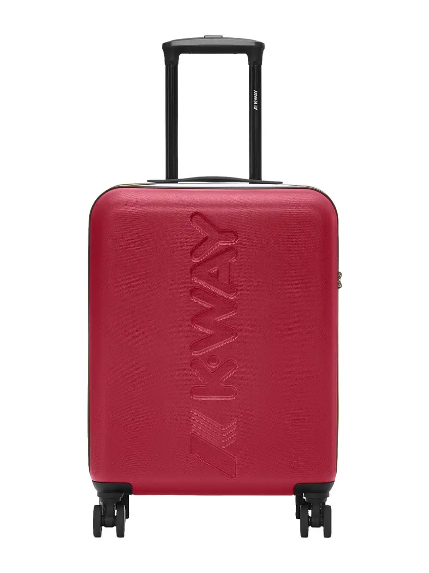 K-WAY Suitcases and Trolleys Unisex adult TROLLEY SMALL K11416W L20 Red