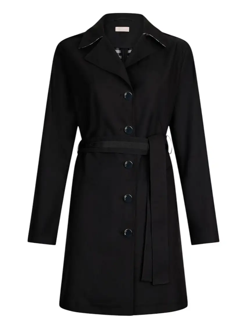 LIU JO WHITE Women's Trench Coat WA5242T3929 M9520 Black