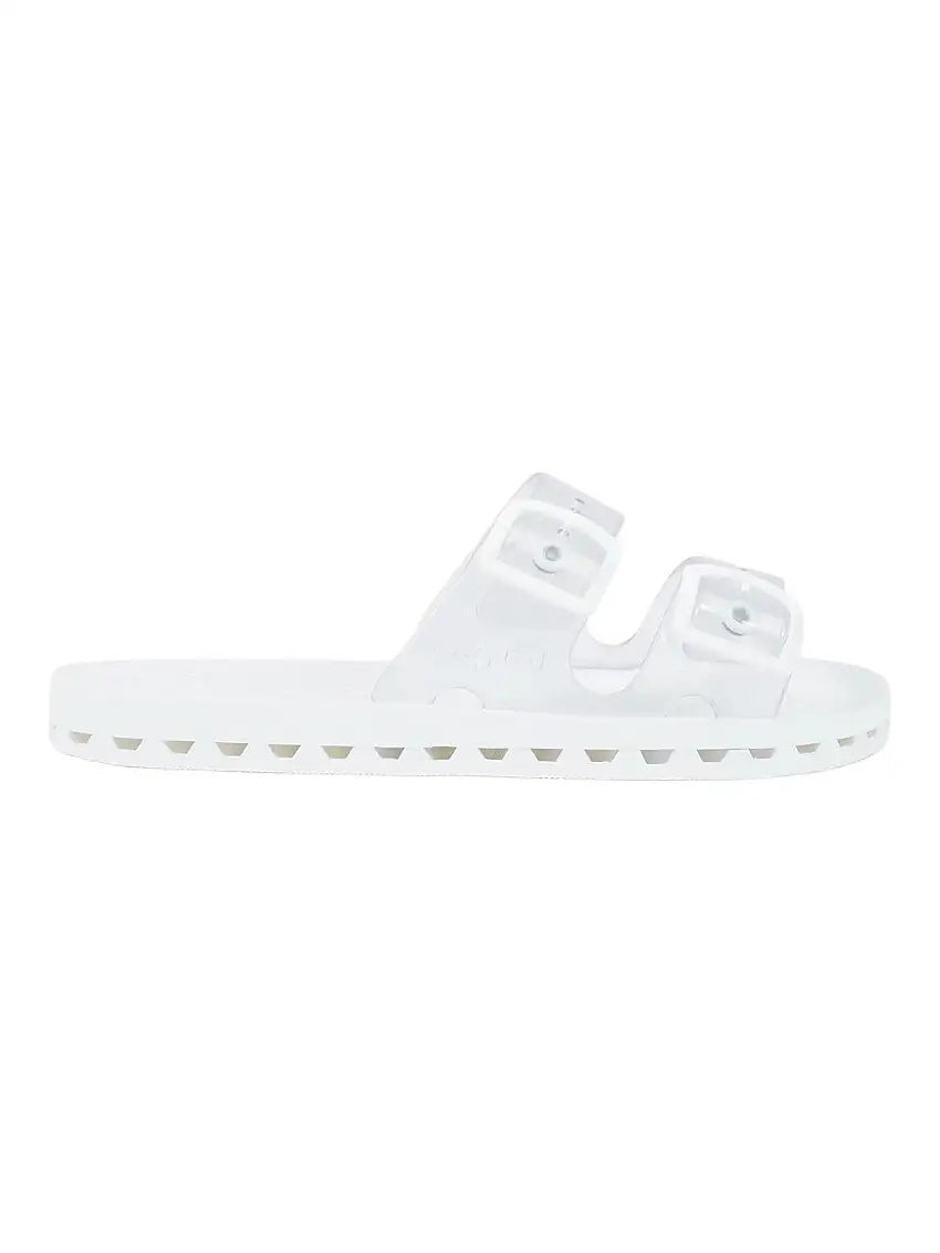 SENSI Women's Slipper LA JOLLA JELLY 4151/JL 002 White
