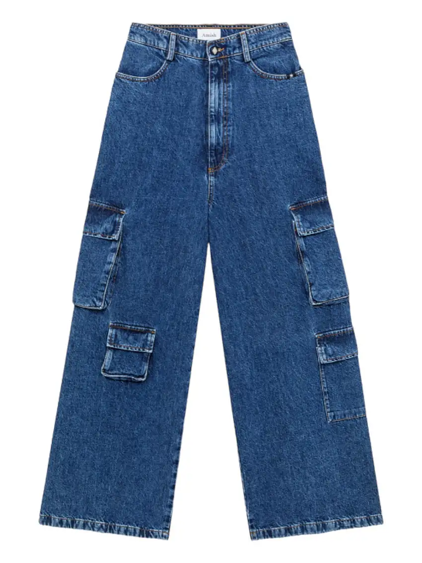 AMISH Women's Jeans AMD065D4020111 999 Blue