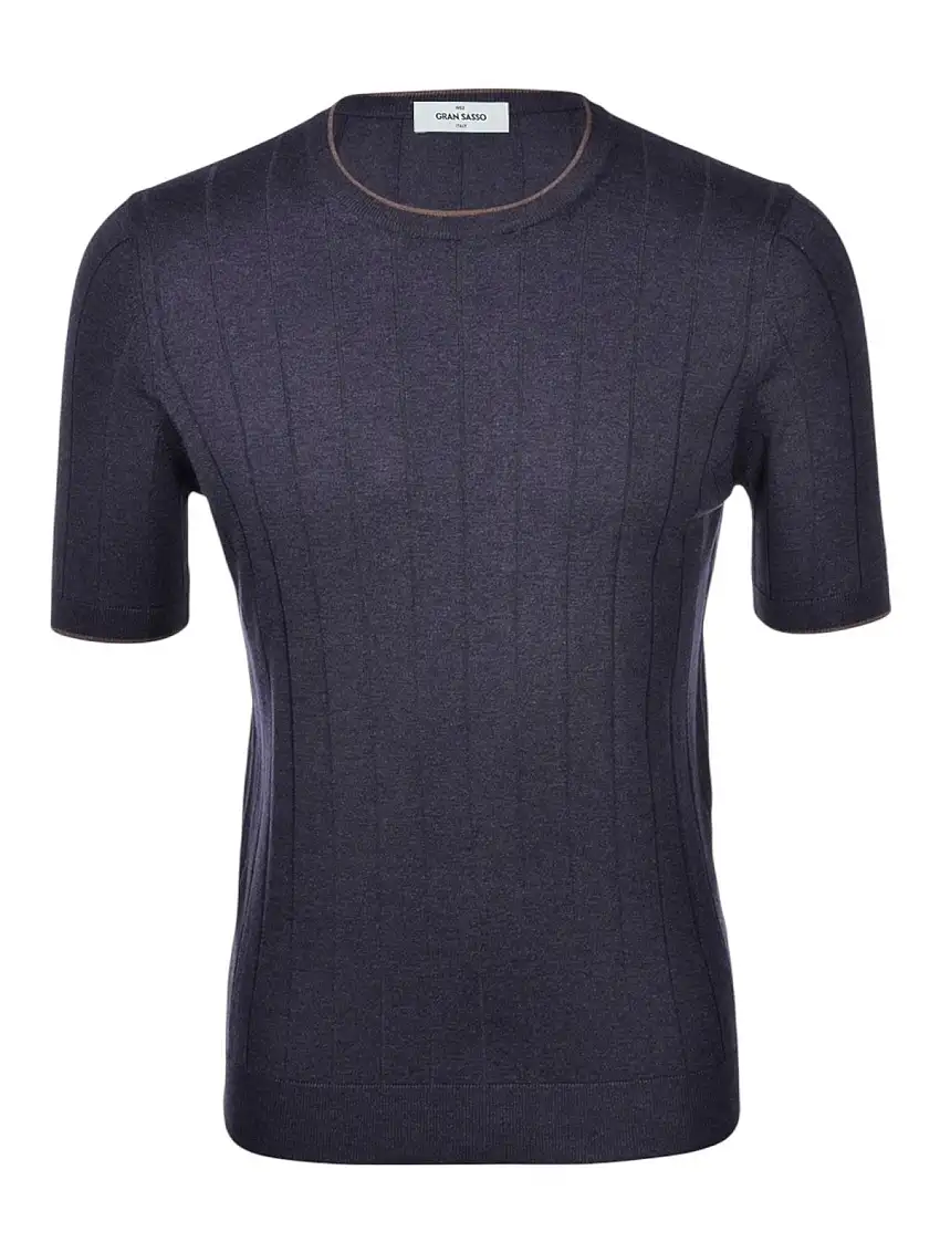 GRAN SASSO Men's Jersey 43116/23510 597 Blue