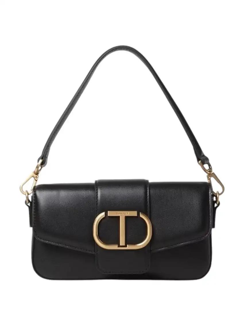 TWINSET Women's Bag AMIE LEATHER 242TB7091 00006 Black