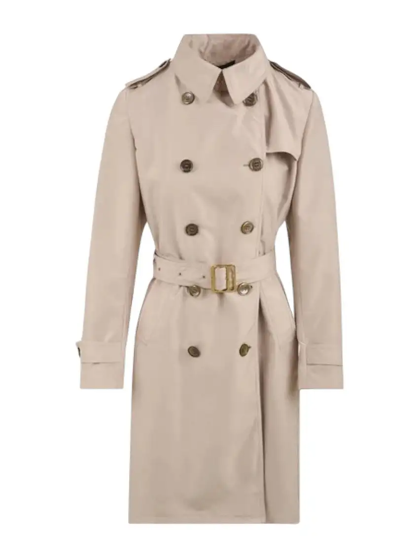MOORER Women's Trench GIVERNY-DA6 MODSP100129 TEPA038 Beige