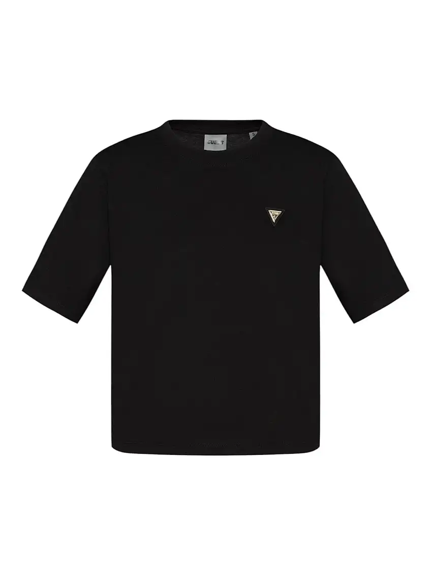 GUESS SPORT Women's T-shirt COLETTE BOXY T-SHIRT V4BI21 I3Z14 JBLK Black