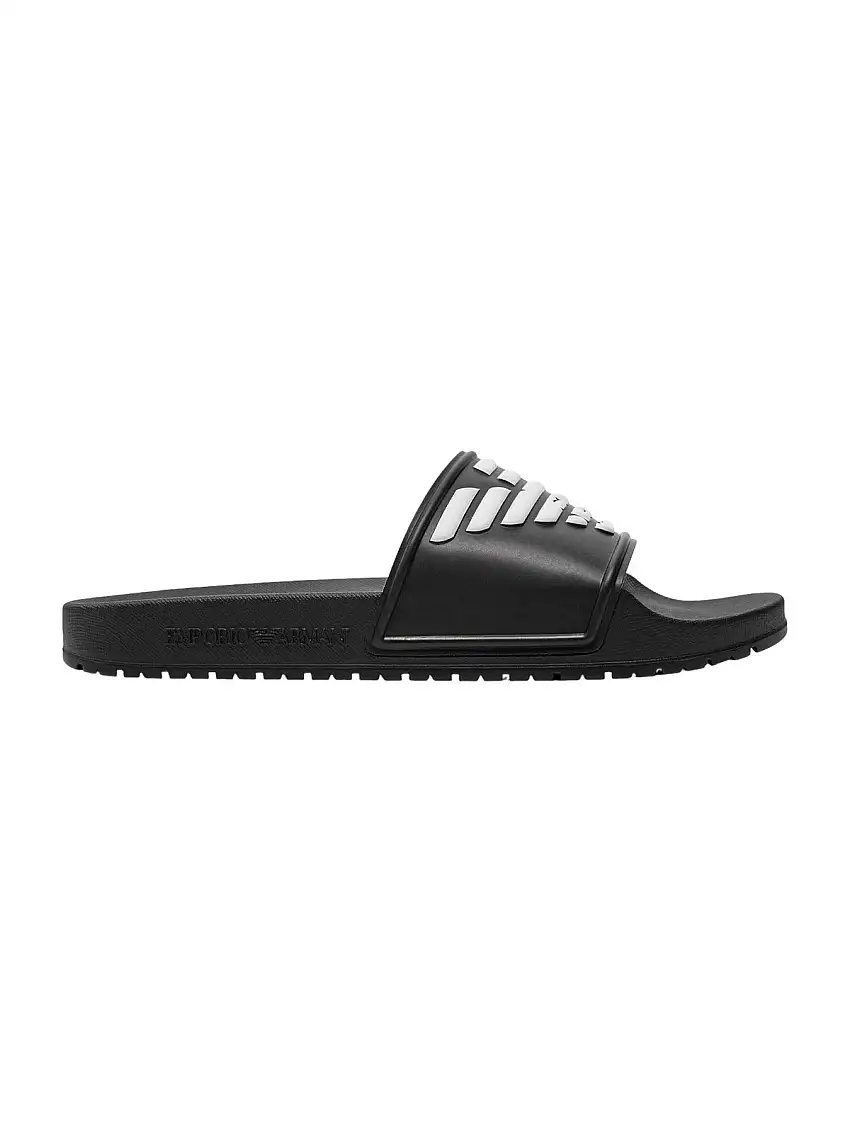 EMPORIO ARMANI Men's Slipper XVPS08 XN747 A120 Black