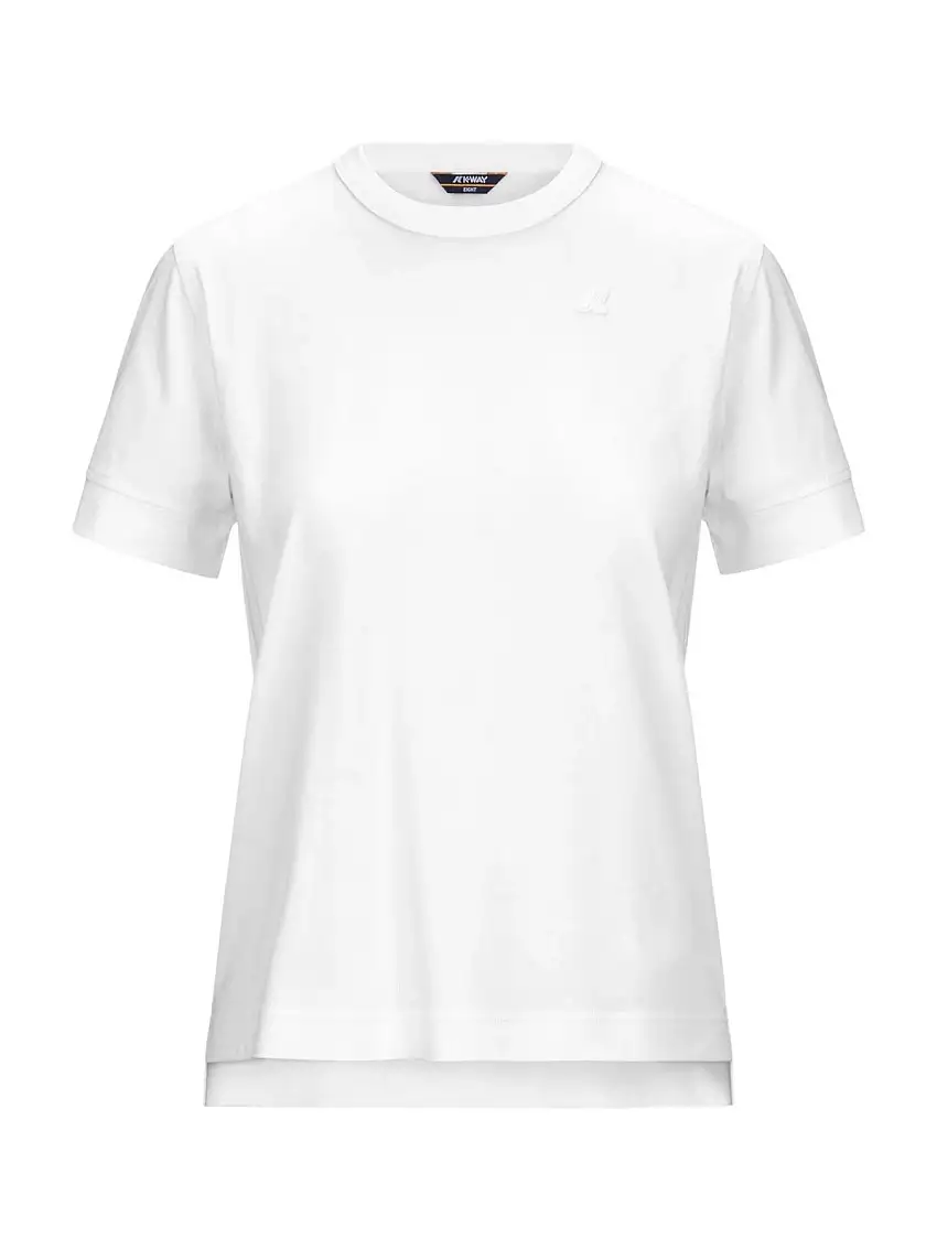 K-WAY Women's T-Shirt and Polo Emel K2122UW 001 White