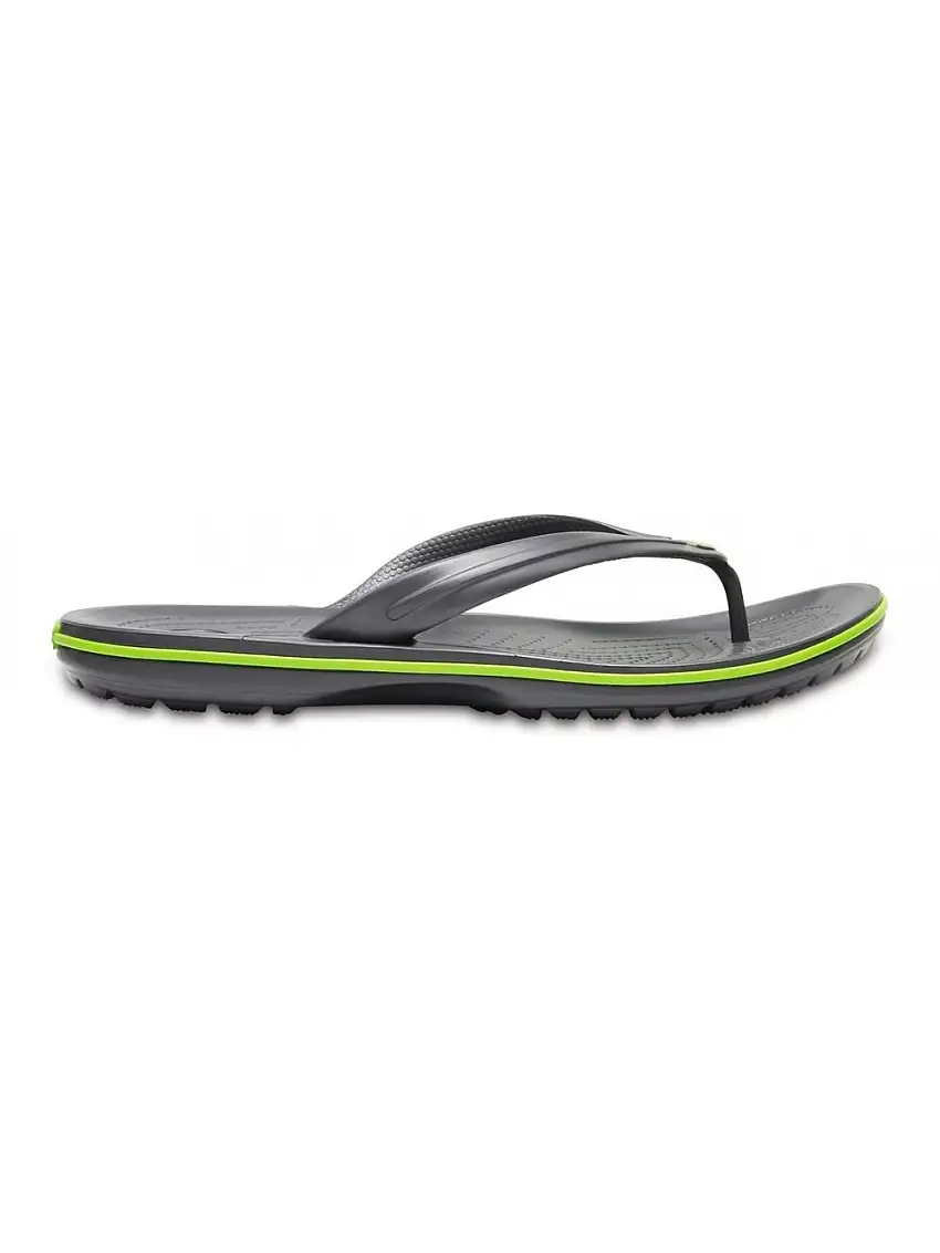 CROCS Men's Crocband Flip Flops 11033 0A1 Grey