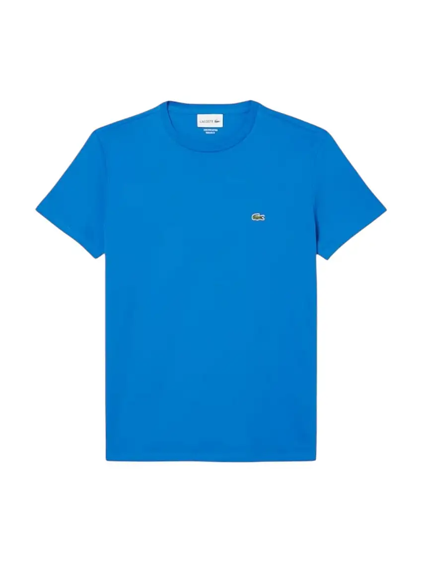 LACOSTE Men's T-shirt TH6709 3D3 Blue