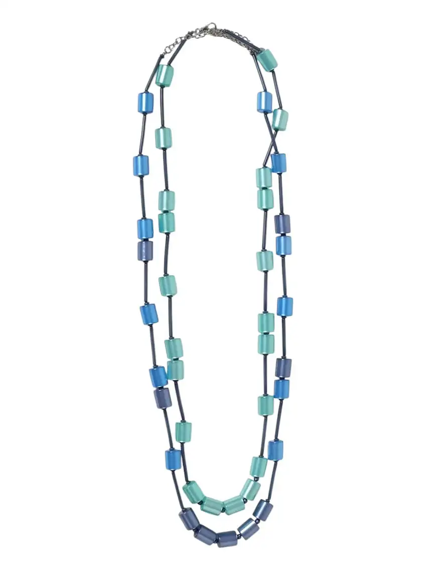 EMPORIO ARMANI Women's Necklace EW001797 AF15490 M9050 Blue