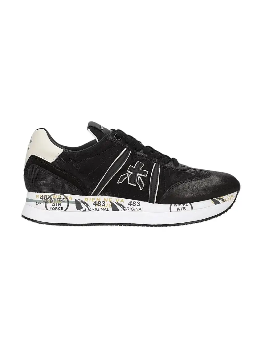 PREMIATA Women's Sneaker CONNY VAR 6987 Black