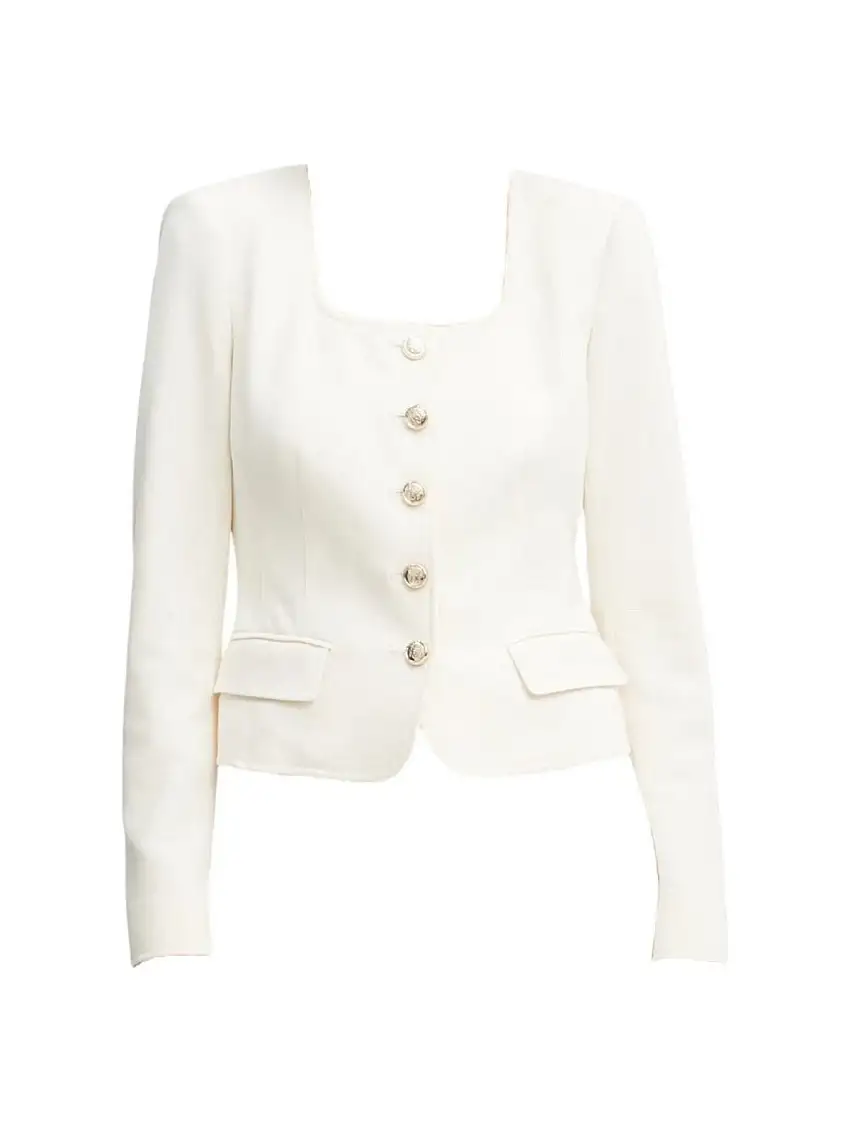 MARCIANO Women's Jacket MASHA BLAZER 5RGN02 6302A MCDM White