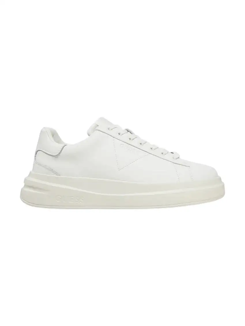 GUESS Women's Sneaker ELBA FMJLBA LEA12 WHITE White