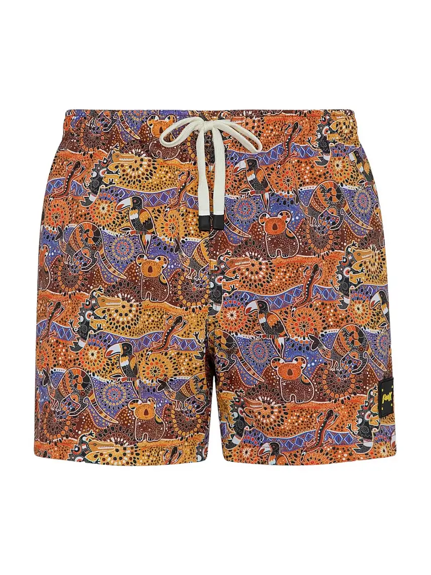 F**K Men's Swimsuit FK24-2030X04 Multicolor