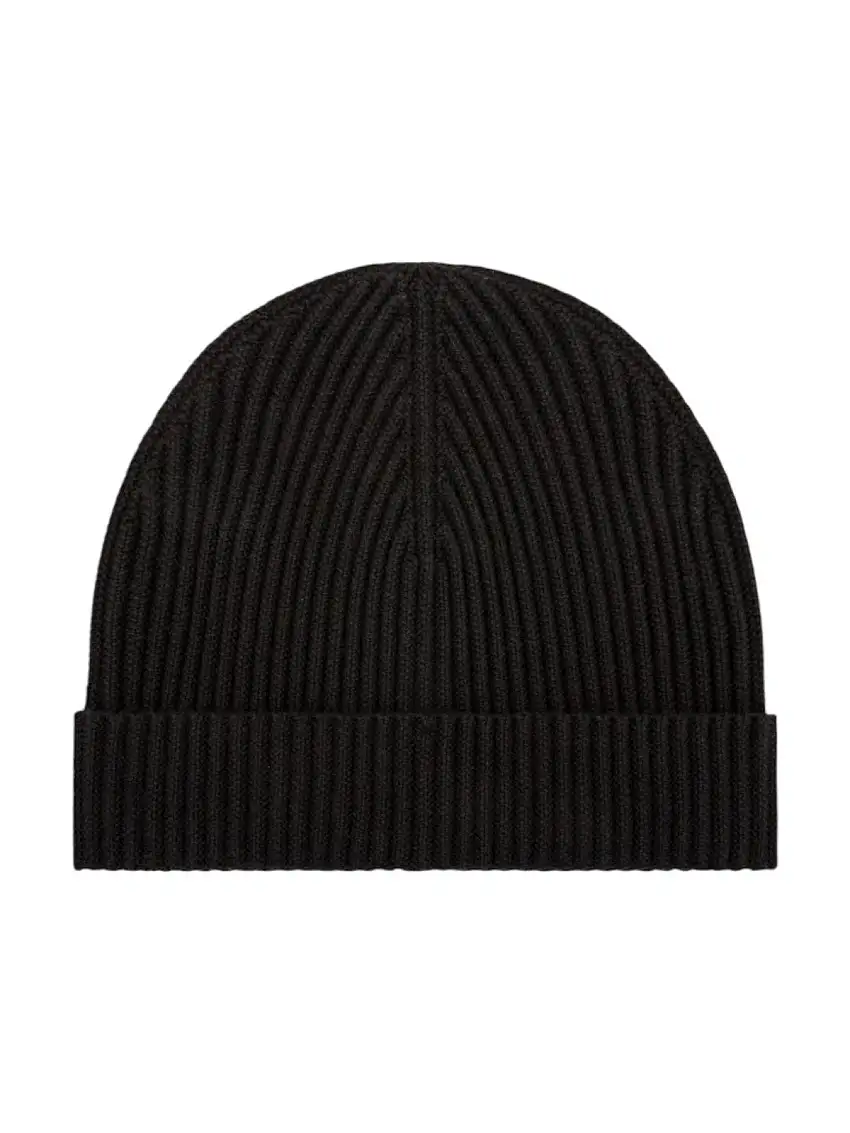 RRD Men's Hat COTTON RIB CAP W24300 10 Black
