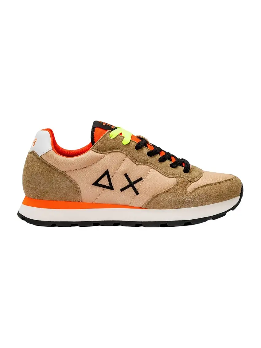 SUN68 Men's Sneaker Tom fluo Z34102 16 Beige