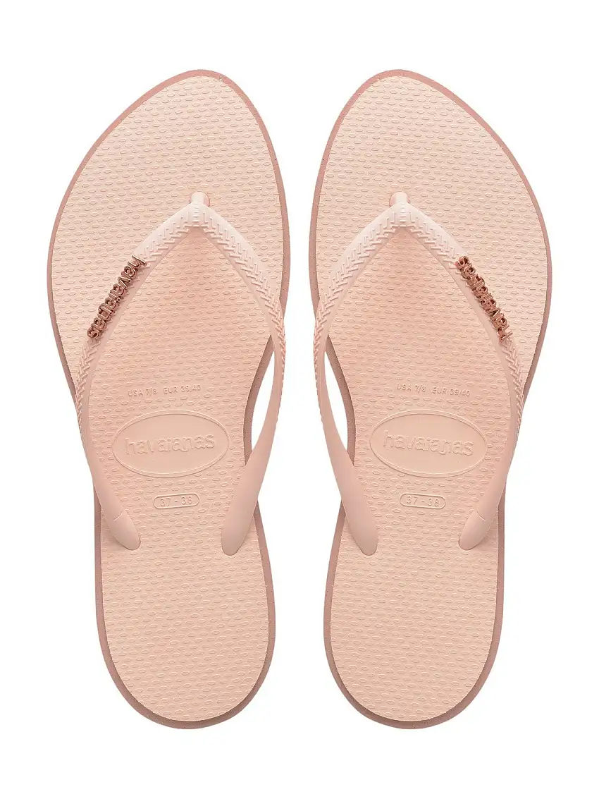 HAVAIANAS Women's Flip Flops Hav. Slim point 4149584.3544 Pink