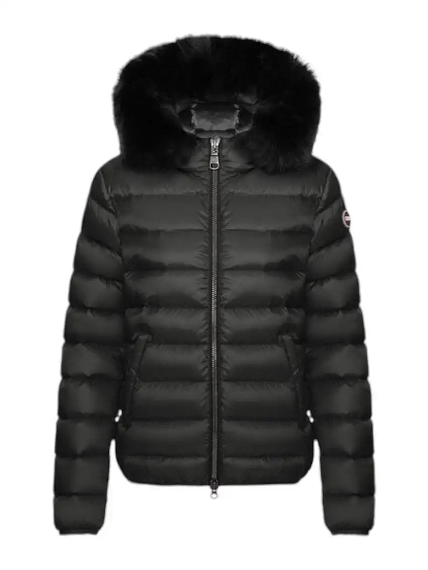 COLMAR Deluxe Women's Down Jacket 2286E 2YO 99 Black