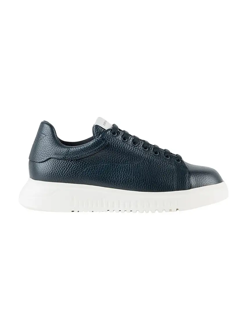 EMPORIO ARMANI Men's Sneaker X4X264 XF768 00285 Blue