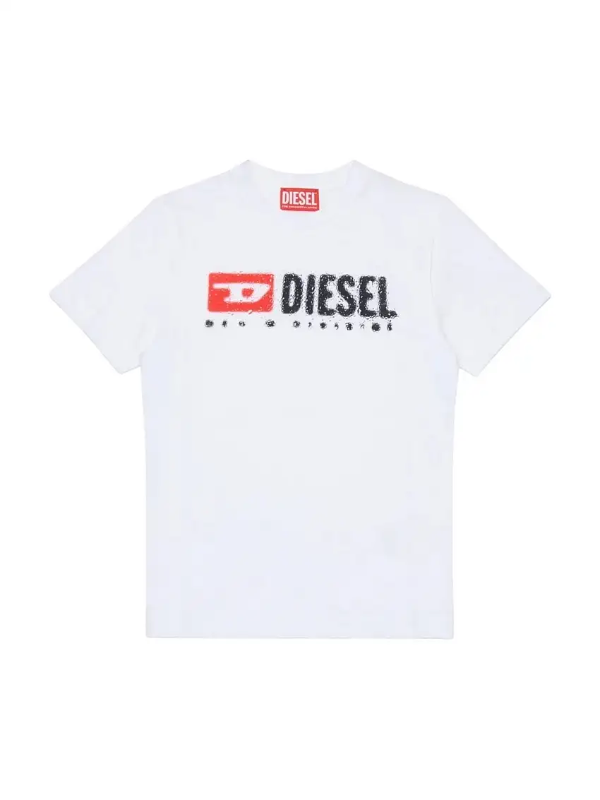 DIESEL T-shirt Children and boys J02475 00YI9 K100 White