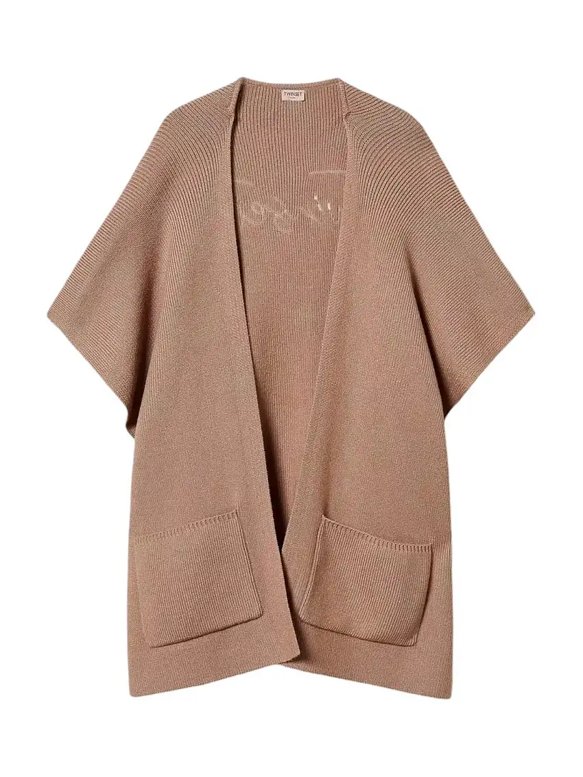TWINSET Women's Cape 242TA4150 11754 Brown