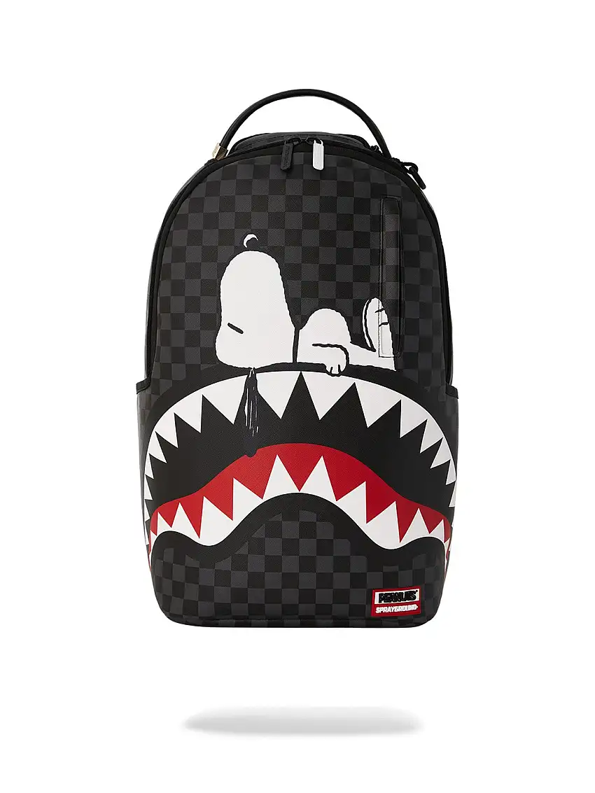 SPRAYGROUND Men's Backpack SNOOPY CHILLING 910B6039NSZ Black