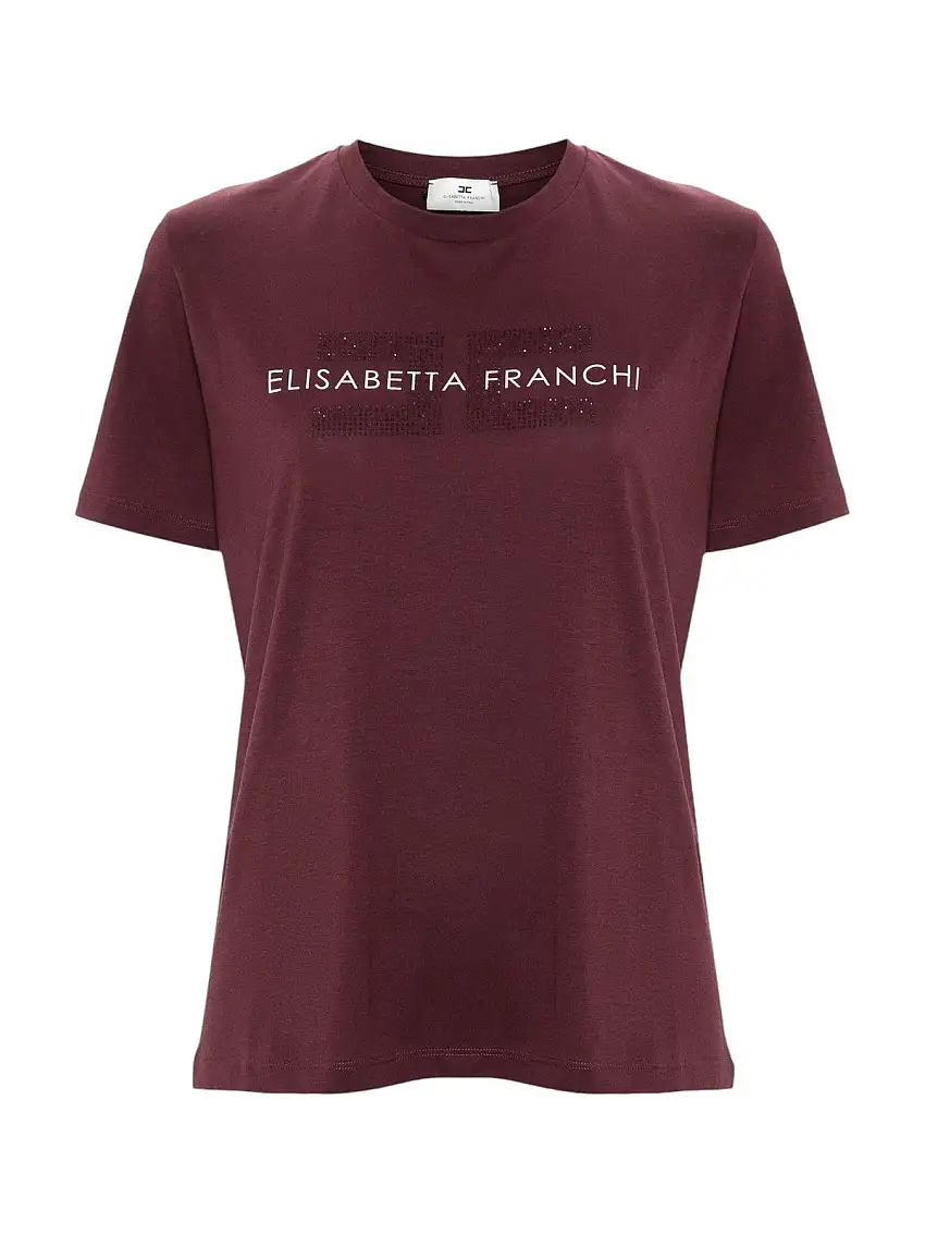 ELISABETTA FRANCHI Women's T-Shirt and Polo Shirt MA00346E2 CG3 Red