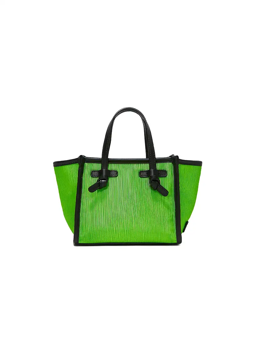 Borsa a Mano con Pieghe Miss Marcella Kiwi