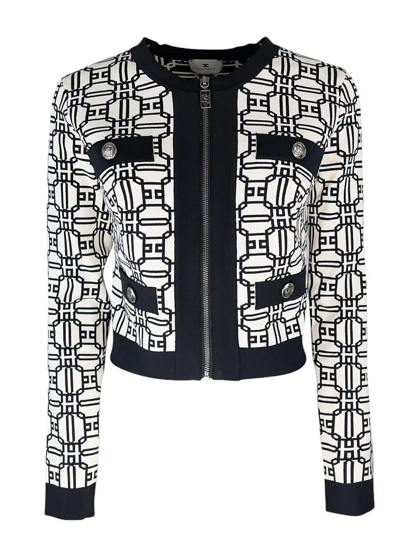 ELISABETTA FRANCHI Women's Sweater MK32B47E2 E84 White