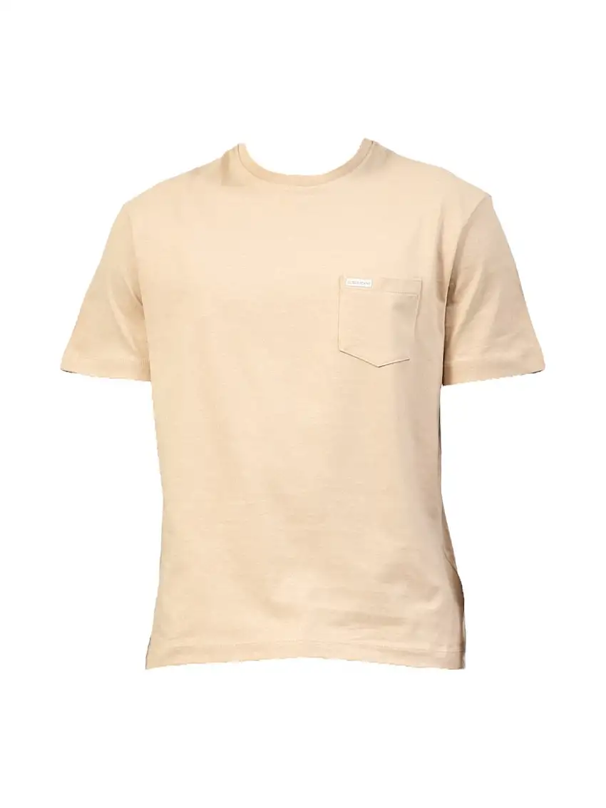 GUESS Men's T-shirt GJ SS CN REG PKT TEE M5RI74 K8FQ4 A117 SAFARI TAN
