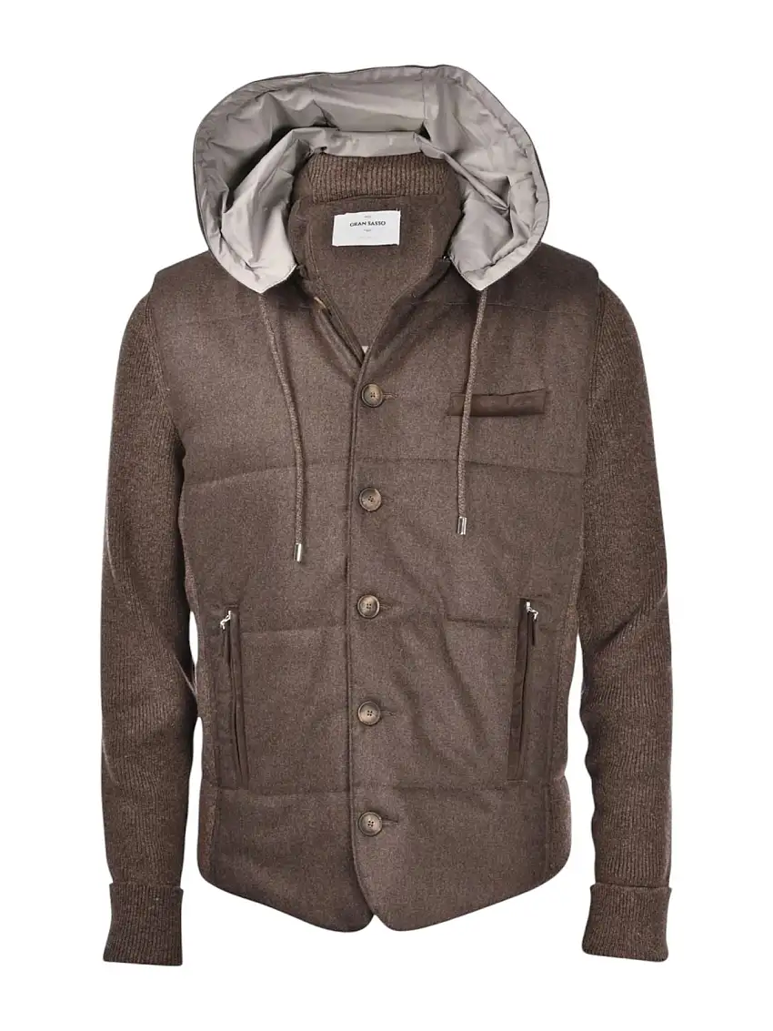 GRAN SASSO Men's Jacket 23191/51303 194 Brown