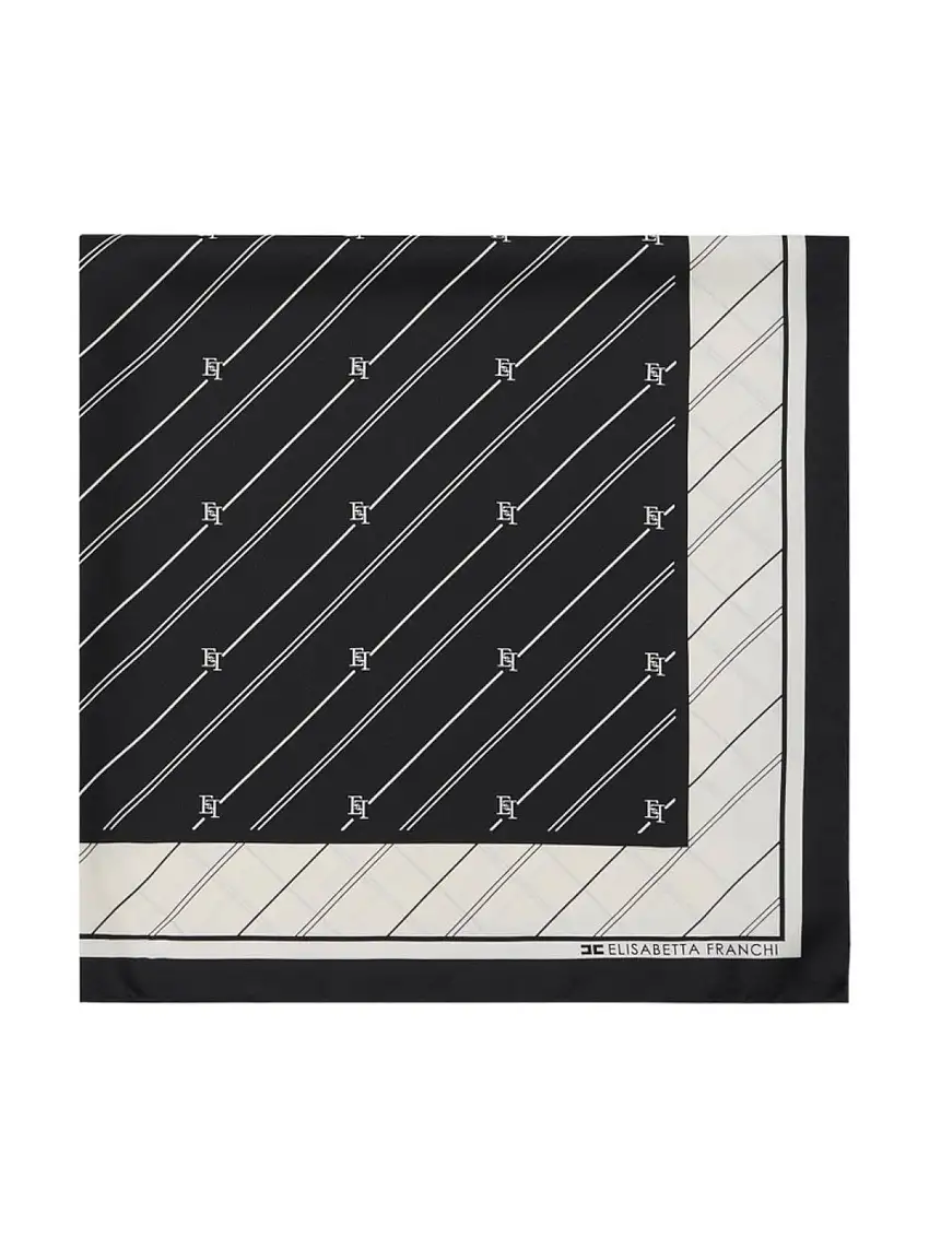 ELISABETTA FRANCHI Women's Scarf FO01L46E2 685 Black