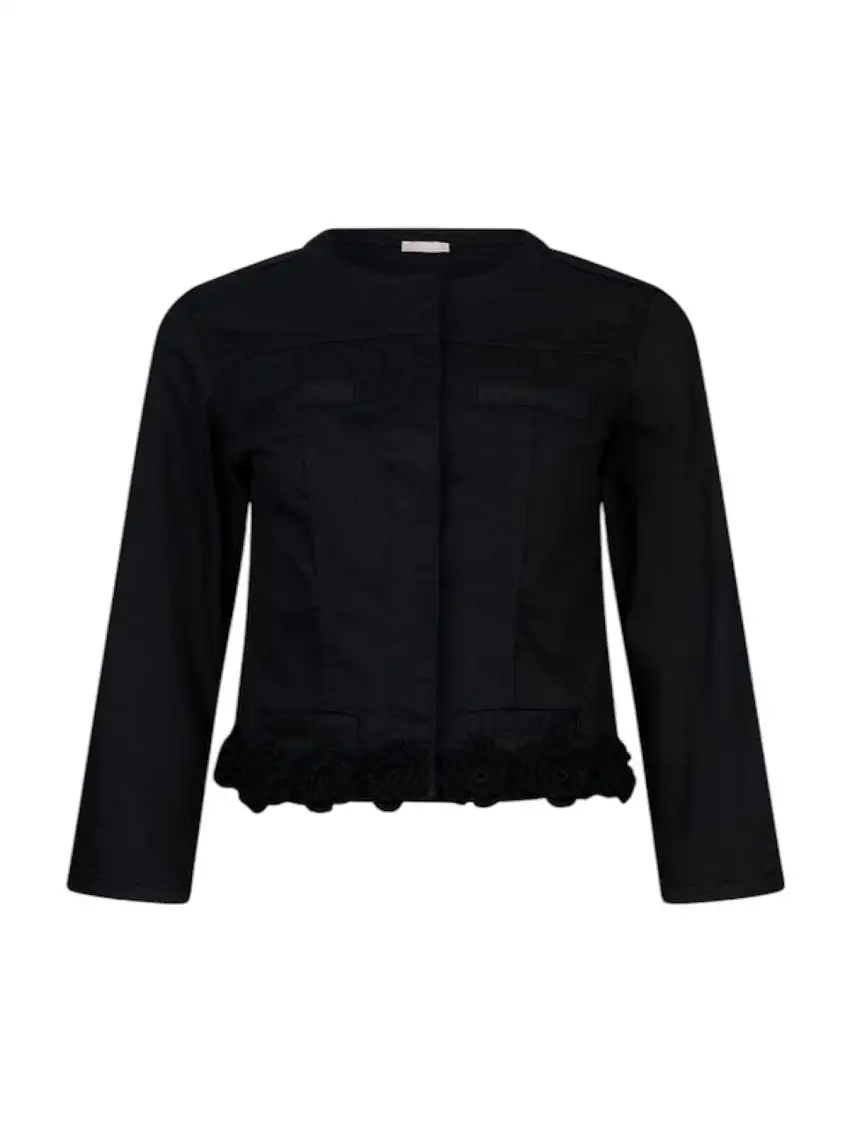 LIU JO WHITE Women's Jacket WA5456T4033 M9639 Black