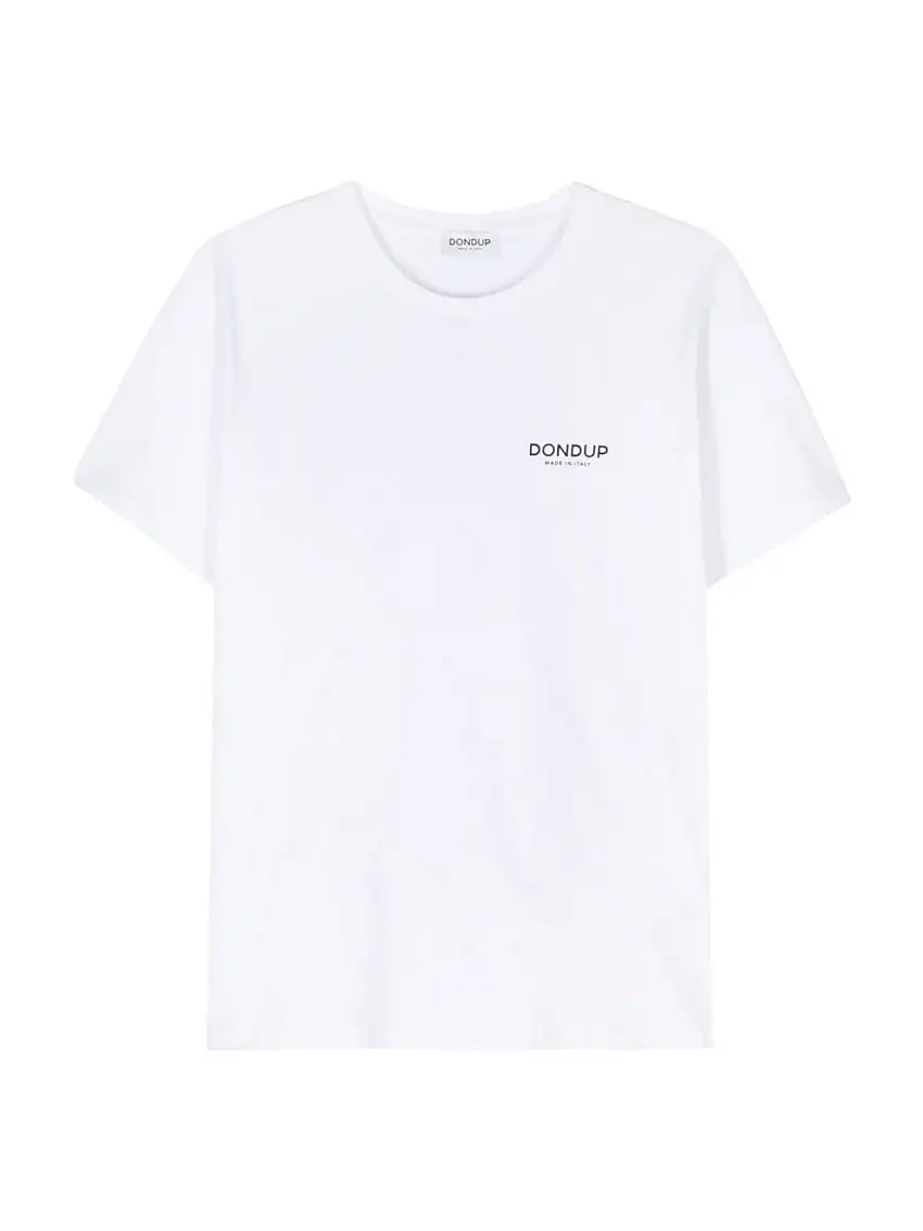 DONDUP Men's T-Shirt and Polo US198 JF0309U HN5 000 White