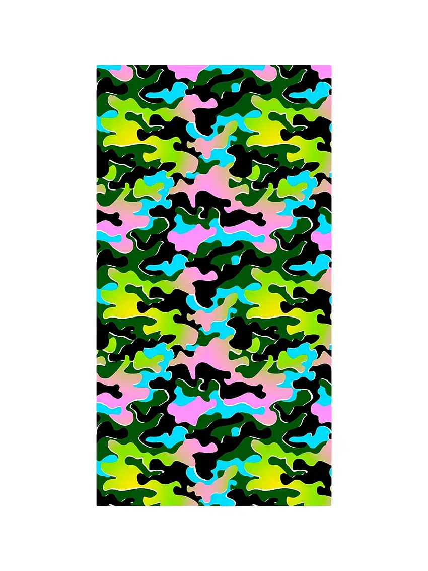 F**K Women's Beach Towel FK24-A253X08 Multicolor