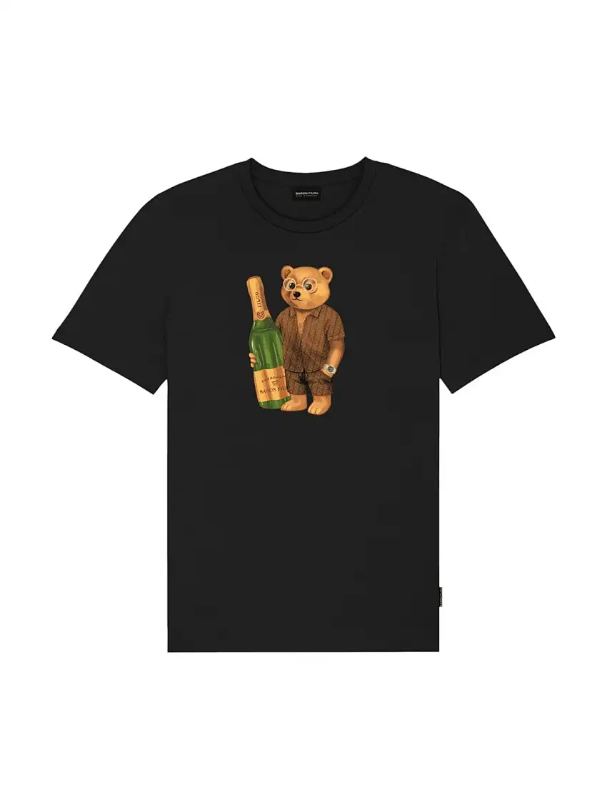 BARON FILOU Men's T-shirt T-SHIRT FILOU CXXII Black
