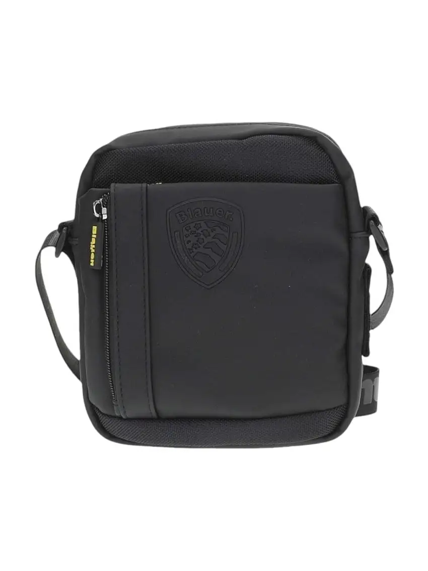 BLAUER Men's Shoulder Bag BUSINESS F4JERRY02/BUS BLK Black