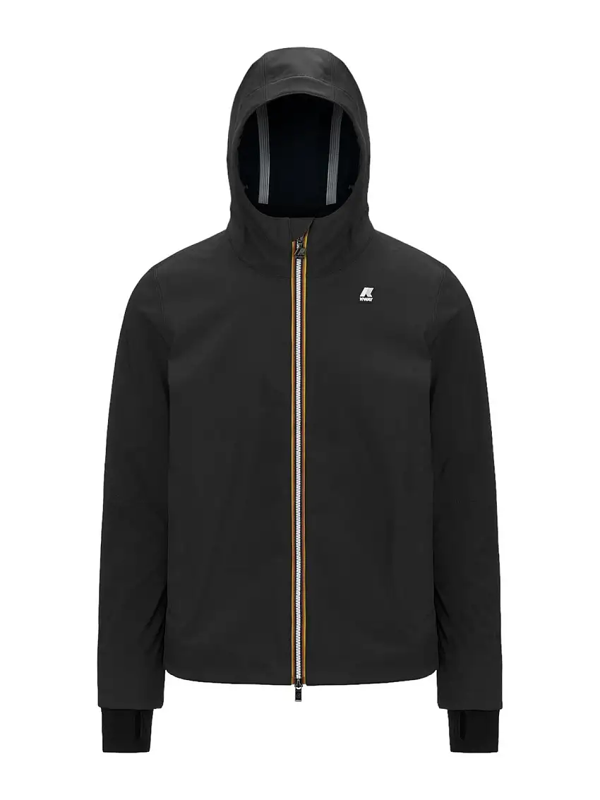 K-WAY Men's Jacket Jacko bonded K6131BW A3C Black
