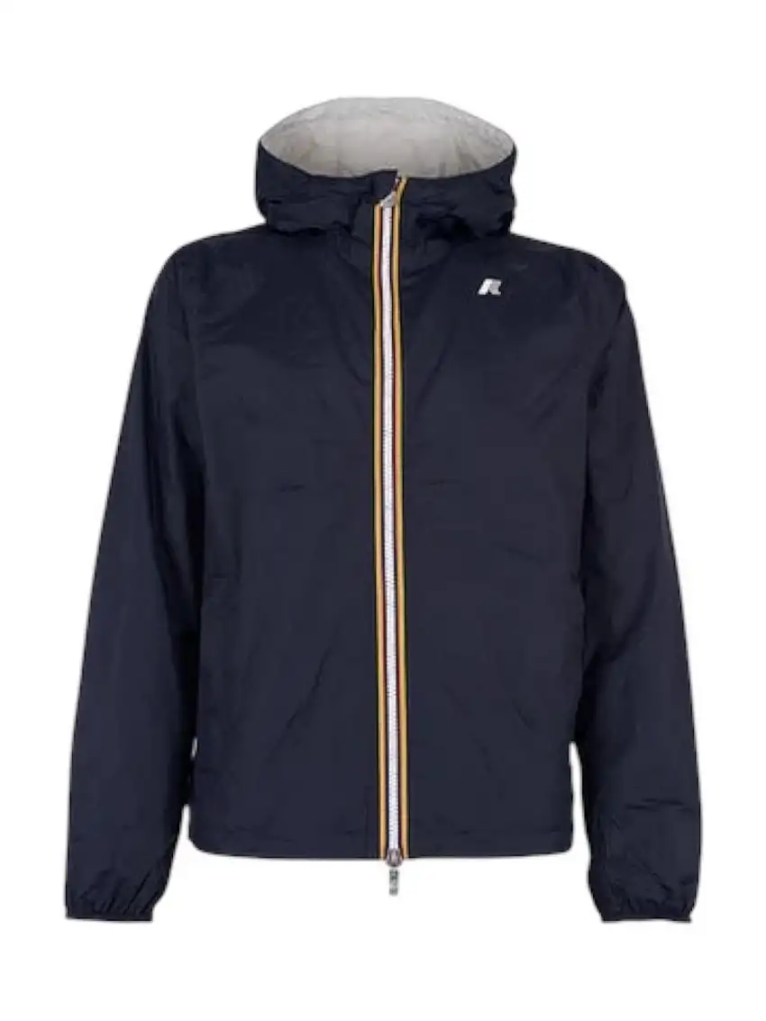 K-WAY Men's Jacket JAKE PLUS.2 DOUBLE K2124EW B1A Blue