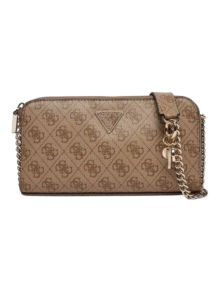 GUESS Women's Bag ECO ERICA STATUS CROSSBODY HWESG9 51012 LTL Brown