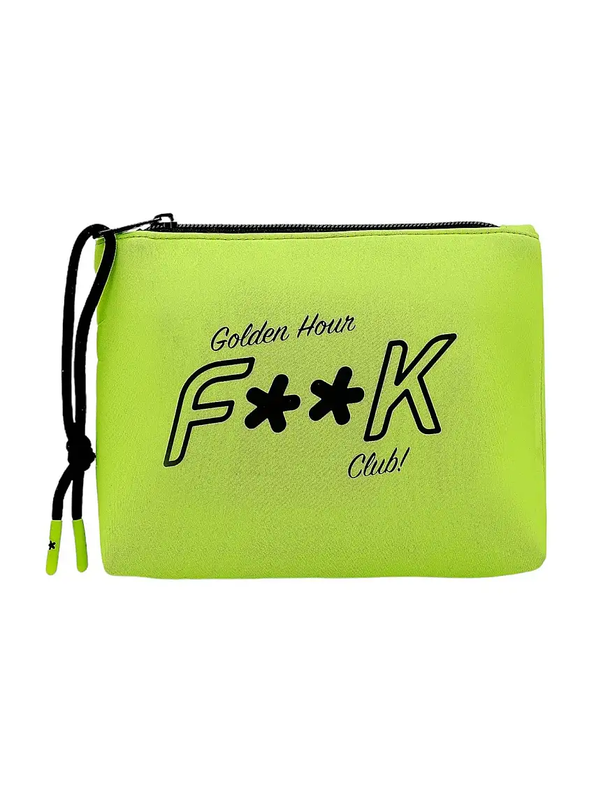 F**K Women's Clutch Bag FK24-A220FY Yellow