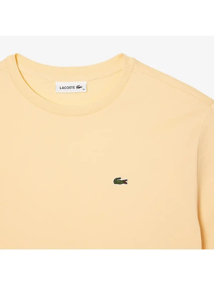 LACOSTE Women's T-Shirt and Polo TF5441 XB8 Yellow
