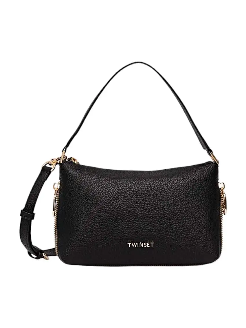 TWINSET Women's Bag ZIP 2.0 242TB7024 00006 Black