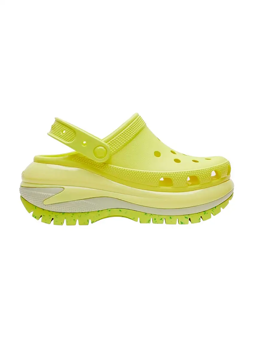 CROCS Women's Slipper Classic Mega Crush Clog W 207988 76M Yellow