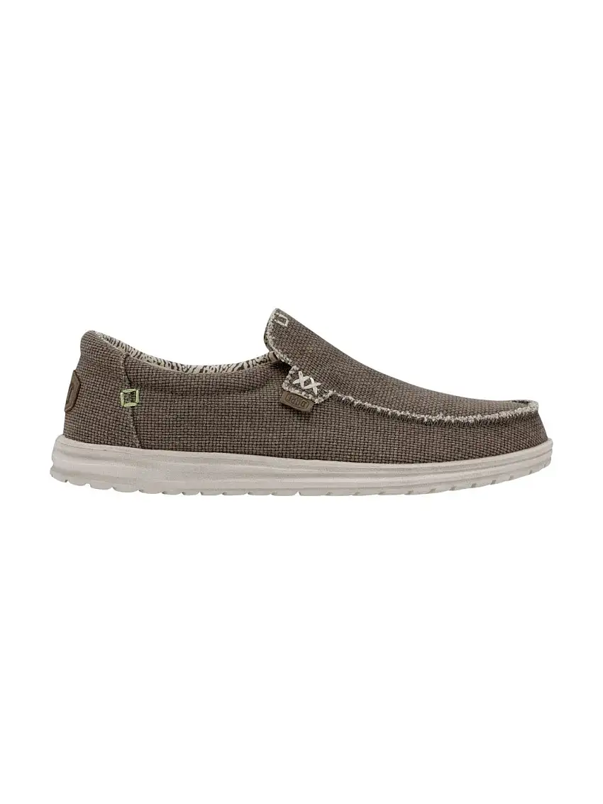 HEY DUDE Men's Moccasin HD.40124 2BS FOSSIL