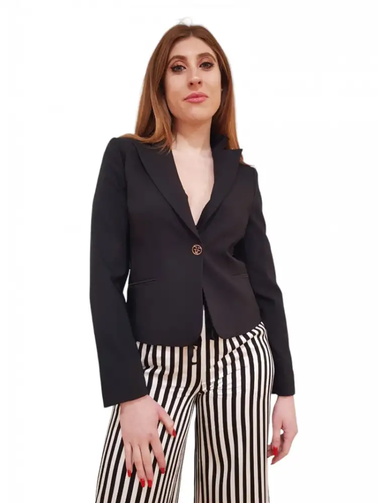 SHORT TAILOR JACKET BLACK